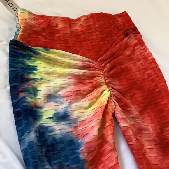 Tie die Butt enhancing leggings - Picture 3 of 6